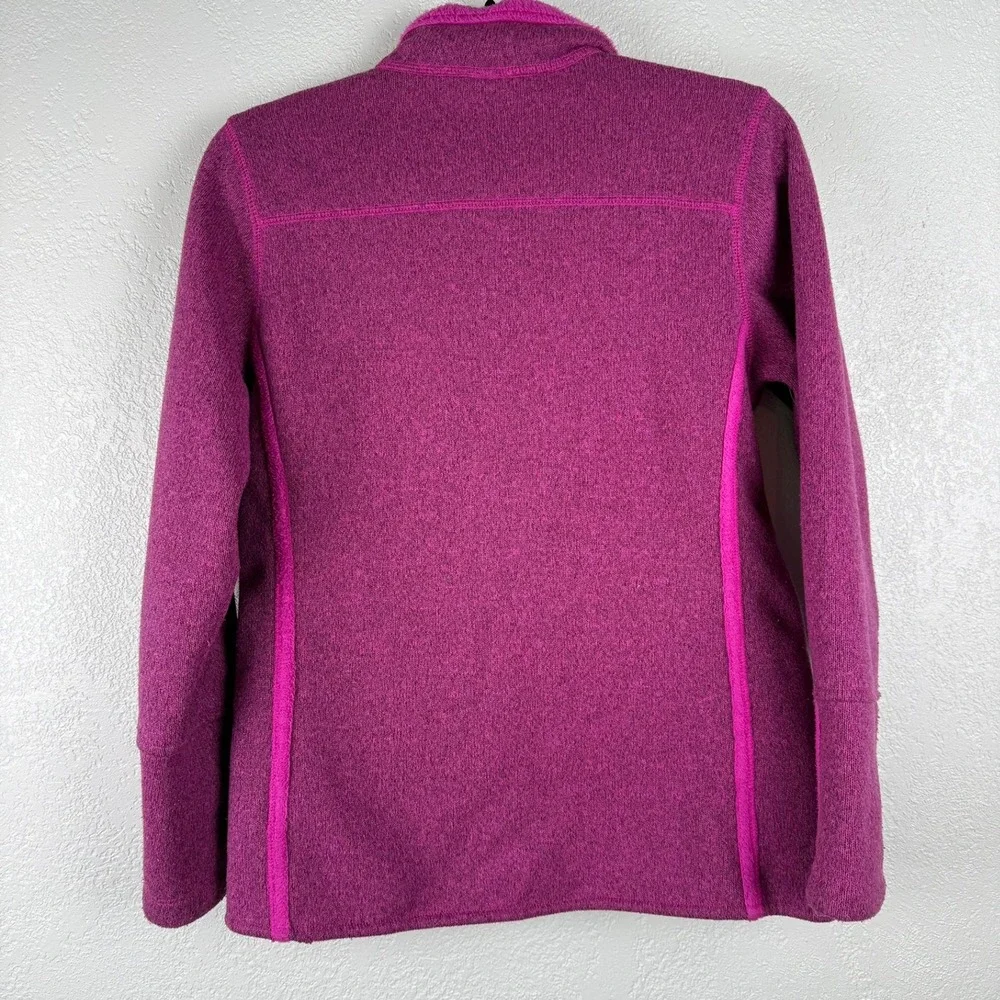 The North Face Girls Kids Pink Fleece Zip Up Jacket Size XL‎ See Description